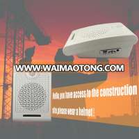 Construction Site Sound System 10W PIR Motion Sensor Public Hanging Audio Speaker